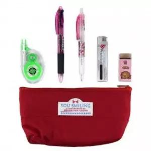 필기구 355LZJ48 유스마일링 필통 샤프 펜 문구세트 학용품세트