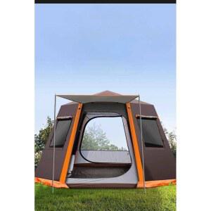 원터치 텐트 4-5인용 접이식 캠핑텐트 자동