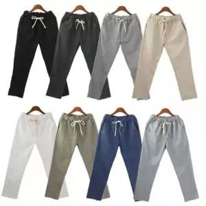 짝꿍닷컴 구잘 6649 허리밴딩 세미 마바지 데일리 DM 팬츠 바지