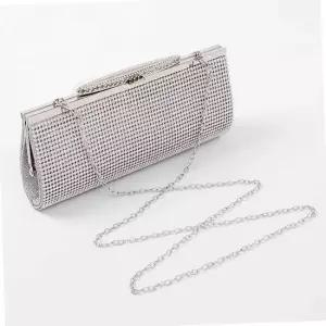 크로스백 헤이든 럭셔리 클러치백 실버) 결혼식 파티가방 l