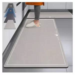주방매트 1+1 세트 키친 패인팅 싱크대 발매트 베란다 화장실매트 매트 발판 롱매트 바닥 현관 고급판 디자