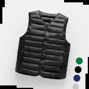 니트쪼끼 남성 깔끔 디자인 루즈핏 가볍고 따뜻한 데일리 조끼