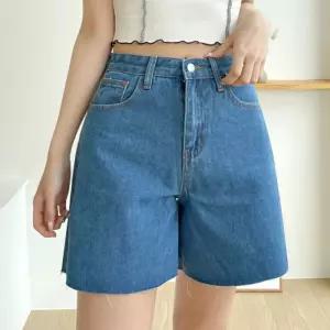 이르히 A라인 컷팅 데님 반바지 JB-13010A청 여자청 팬츠 여성 청반 여성청 A반