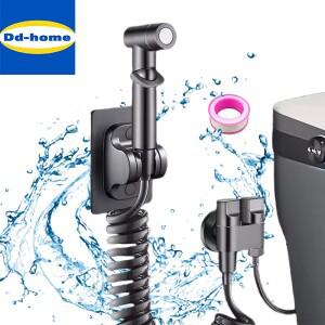 호환상품 비데 스프레이 건 세트 워터 제트 고압 핸드 헬드 분무기 화장실 청소 욕실 액세서리 용 위생 샤