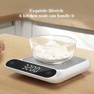 스마트 홈 미니 소형 대형 스크린 LED 주방 전자 체중계 소형 무게 쥬얼리 베이킹 식품