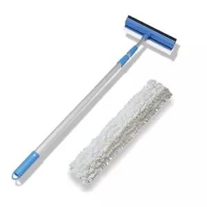 유리창닦이 세차 통유리 청소 물기제거 창문이밀대 스틱 도구 창문이 유리이 는도구