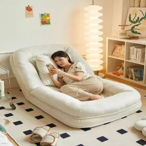 좌식 쇼파베드 원룸 쇼파 쇼파겸침대 간이 패브릭 접이식