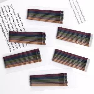 어텀 컬러 무광 실핀세트