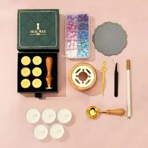 고급 111JTM65 실링왁스세트 청첩장 편지지 포장 세트