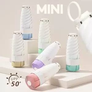 [앙상블]히든 링 그라데이션 미니 5단 암막 양우산 양산 자외-WFIZQUY