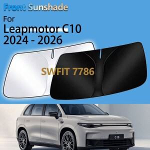 Leapmotor C10 용 자동차 앞 창 바이저 2026 액세서리 유리 차양 단열 태양 보호 UV 커버