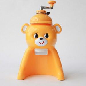 샤크팡 스타일 레트로 곰돌이 빙수기계 가정용 쿄로짱 홈카페 우유빙수