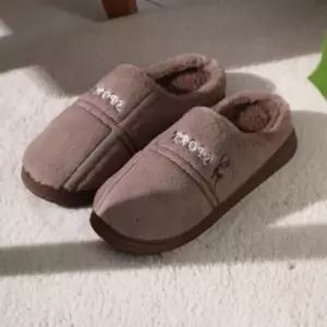 홈슬리퍼퍼소재 윈터슈즈 패딩소재 겨울용 데일리 근무공간 룸슈즈 방한슬리퍼 실내용