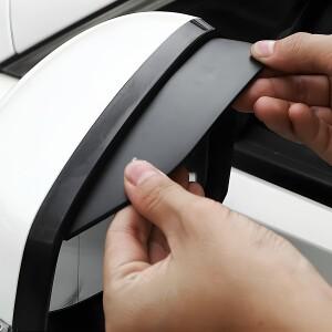 자동차 백미러 레인커버 2개, 비 오는 날 필수품, 앞유리 커버, 액세서리