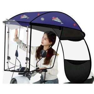 샤크팡 전동 58 텐트 스쿠터 차량 IP68 캐노피 전기 SMTYT 트레일러 홈 UV