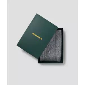 빈폴 BEANPOLE ACCESSORY 울 케이블 숏 머플러 - 그레이 BE5X84M213 250033