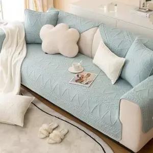 순면 쇼파패드4인용 쇼파덮개 퀼팅 면 쇼파패드 소파커버 4인용