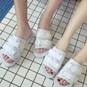 남녀겸용 커플용 가죽원단 쪼리슬리퍼 서머 스테디비치조리 ZG1636