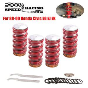 쇼바 조절 서스펜션 키트 스프링 레드 88 00 Honda Civic EG EJ EK 90 01 acura Integra SP 1001