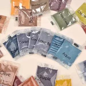 가죽염색약 페인트 복원제 2g 파우더 염료 섬유 염색 의류 타이 면 나일론 색소 올드 클로즈 리퍼비시먼트