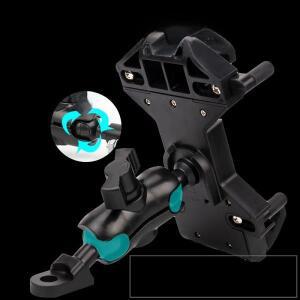 휴대용 오토바이 자전거 라이딩 내비게이션 충격 방지 6발 모바일 폰 홀더 전기차 및 사각 거울용