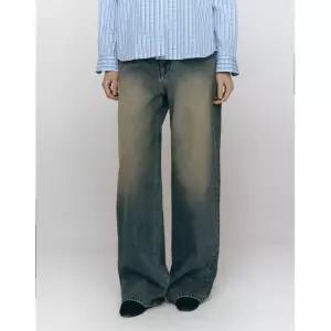 GIORDANO 루즈핏 와이드 데님 팬츠 415535 3color