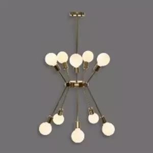 식탁 팬던트 조명 자재 골드 온 10등 6739-10D