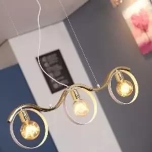 팬던트 조명 소모품 화이트 골드 온 3등 6770A-3