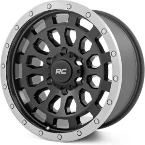 러프 컨트리 87 시리즈 원피스 알루미늄 휠 시뮬레이션 비드록 - 17x8.5 6x5.5 볼트 패턴 +0mm 오프셋