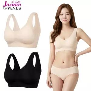 비너스 자스민 쿨터치 런닝형 브라 심리스 노와이어 여성 스포츠 브라렛