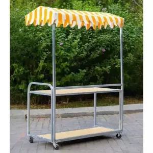 행사장 대 가판대 부스 노점 야시장 바퀴달린