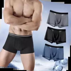 사각팬티 남성 아이스 남자속옷 쿨팬티 신축성 초경량