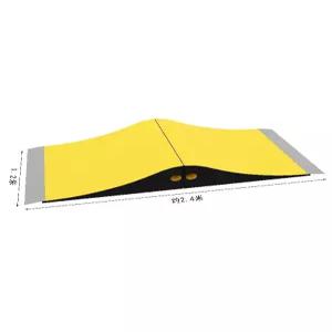 스케이트보드 단열판 장애물 웨이브 목재 숏보드(1) 경사로