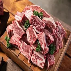 [신세계라이브쇼핑][바름원] 토니오 셰프의 호주산 꽃 찜갈비 원육 1kg x 2팩, 호주 청정우 꽃갈비