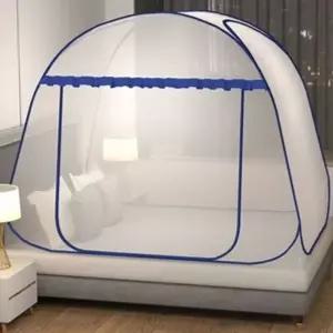 원터치 모기장 120x200cm 블루 원터치모기장 팝업모기장