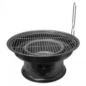 [콩심팥심]바베큐 그릴 팬 받침대 숯불 화로받침