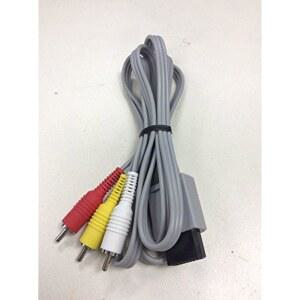 닌텐도 오리지널 Wii U 오디오 비디오 A/V 케이블 6인치(벌크 패키징)