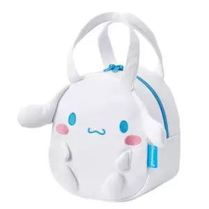 시나모롤 스웨이드 도트 런치백 156433