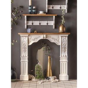 벽걸이 벽장식 화이트 날아가는 윈드 블랙우드 56x50 인테리어 회색 민트 사진 코끼리