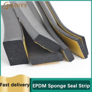 EPDM 스폰지 도장 스트립 자체 접착 블랙 고무 폼 강력한 단면 테이프 방음 충돌 방지 개스킷
