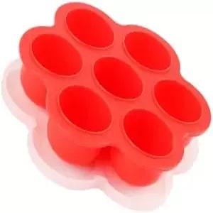 뚜껑이 있는 바이트 트레이 인스턴트 냄비 에어 프라이어 오븐용 실리콘 몰드 압력솥용 식기세척기 안전