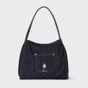 [모다아울렛][후아유]스티브 데님 숄더백 WHBGF3823A