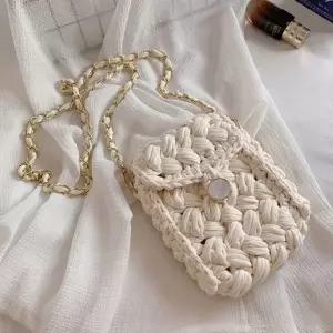 코바늘 핸드폰 가방 뜨기 손뜨개