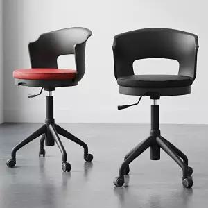 Z2 바퀴 등받이 원형 의자 진찰용 튼튼한 병원 국산 작업용
