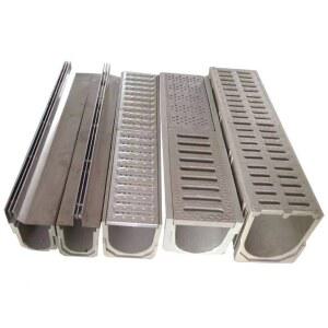 U자형 배수로 배수관 빗물 A 2P 장마 20 농업용 파이프 배수관커버 스틸그래이팅