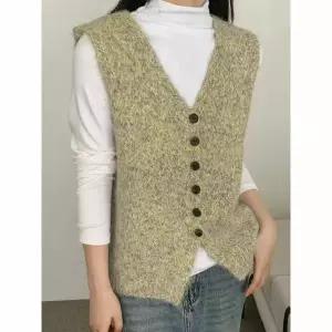 [하프클럽/예쎄]모헤어 브이넥 베스트(S5WVT013A)