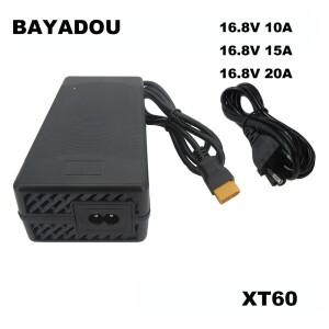 16.8V 10A 15A 20A 리튬 고속 충전기 4S 14.4V 14.8V 리튬 이온 전동 공구 배터리 충전기 XT60 XT90 커넥터