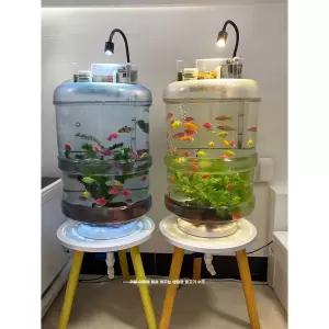 정수기 어항 물통 밸브 세트 배수 생수통 89L 간편 환수 수조 스탠드