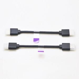 15cm HDMI 남성 케이블 4K120Hz 8K 60Hz TV 과일 컴퓨터 스틱 NUC 울트라 숏 분배기 디지털 4K 비디오