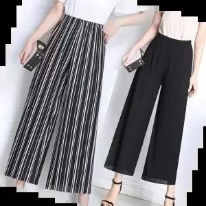 주름바지 여름 8부 플리츠 팬츠 5color LM-0667